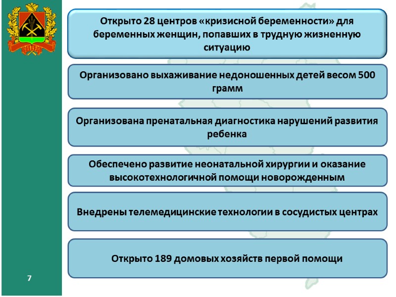 7 Открыто 28 центров «кризисной беременности» для беременных женщин, попавших в трудную жизненную ситуацию 7 Открыто 28 центров «кризисной беременности» для беременных женщин, попавших в трудную жизненную ситуацию